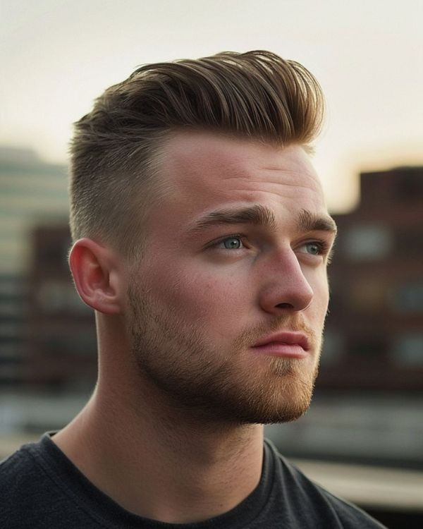 Brushed Back Under Haircut