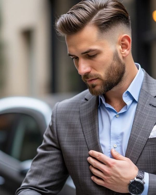 Gentlemen haircut