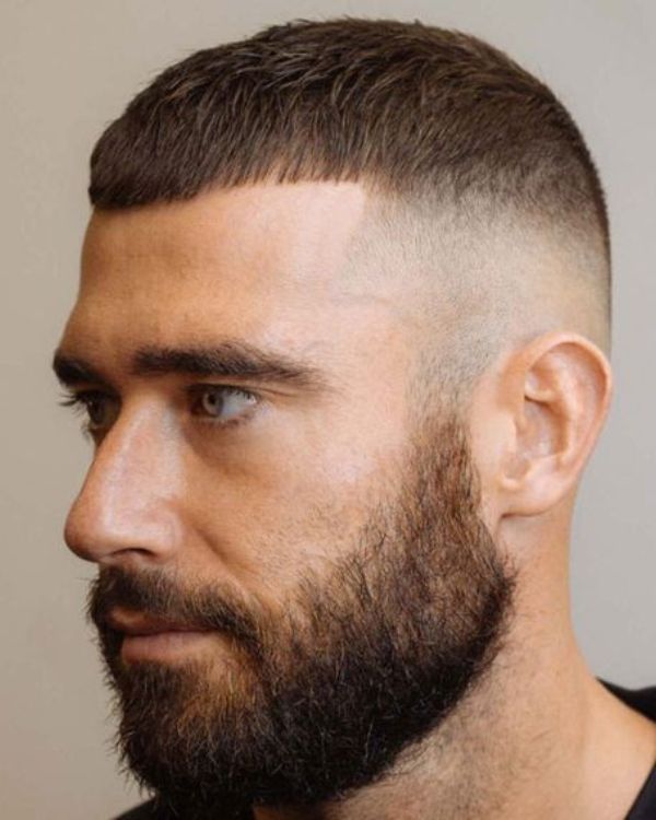 Stylish Haircut French crop