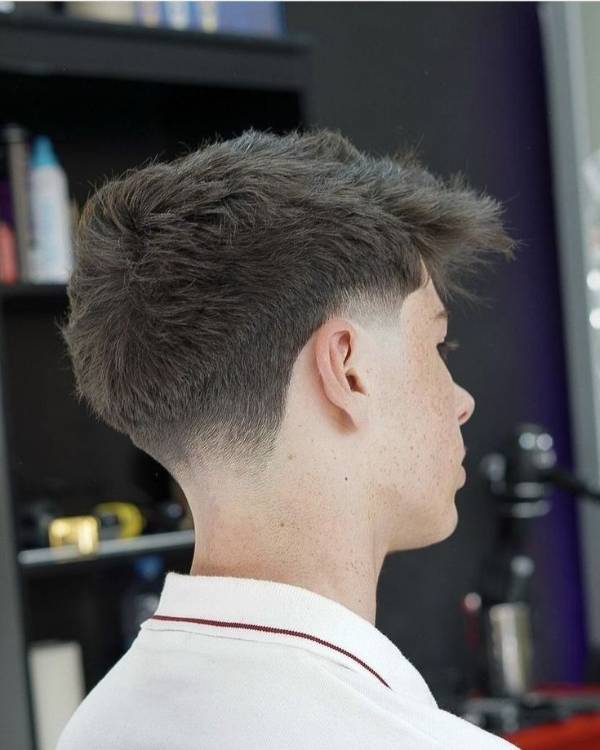 Stylish low Taper Haircut