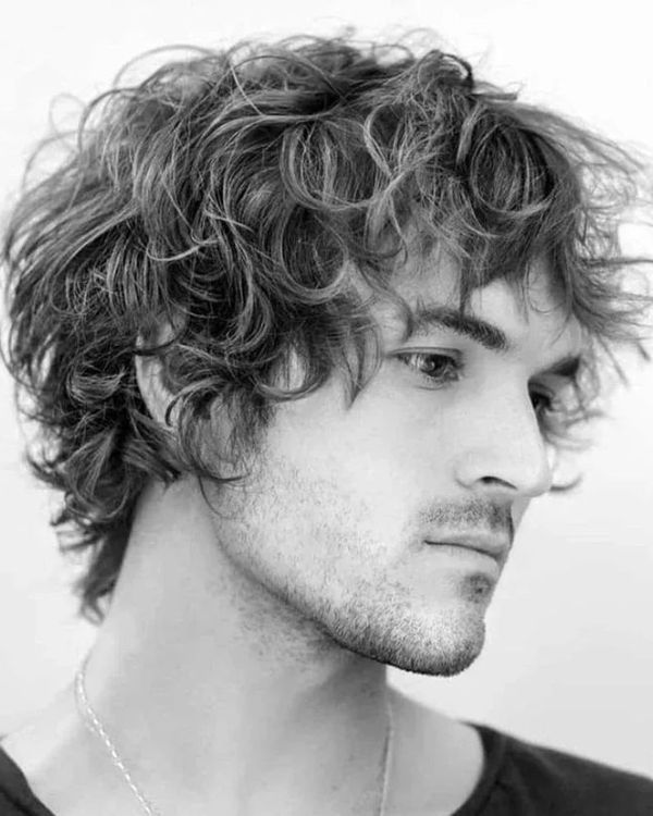 Shaggy Curly Haircut