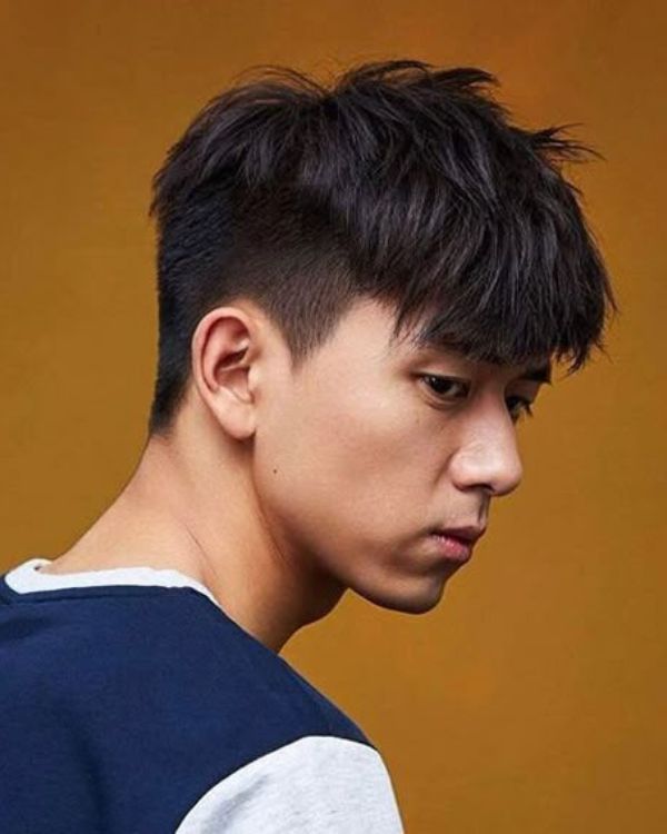 Short Two Blocks of Korean boy