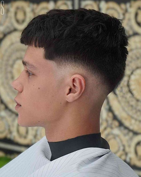 French Crop with Skin fade