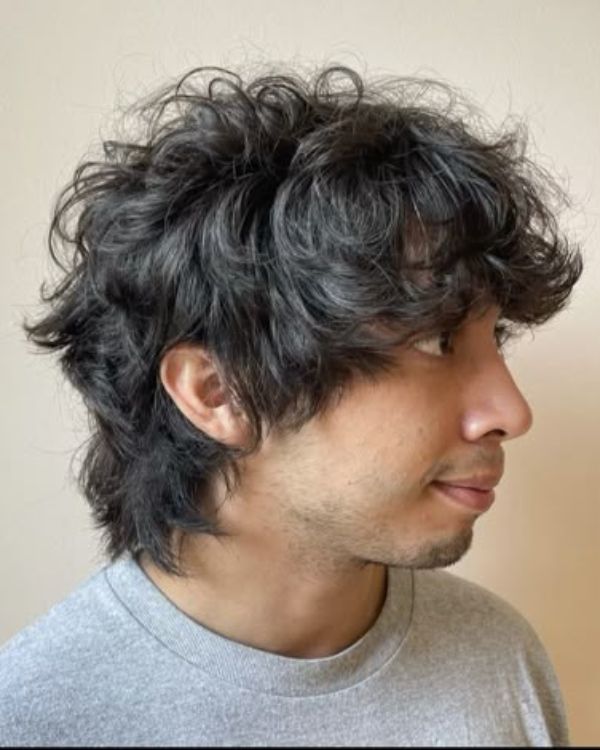 messy hair