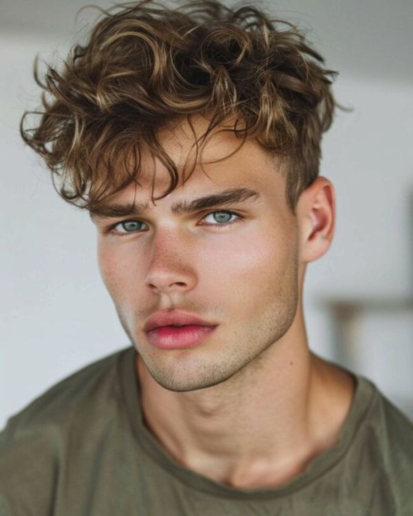 curly haircut