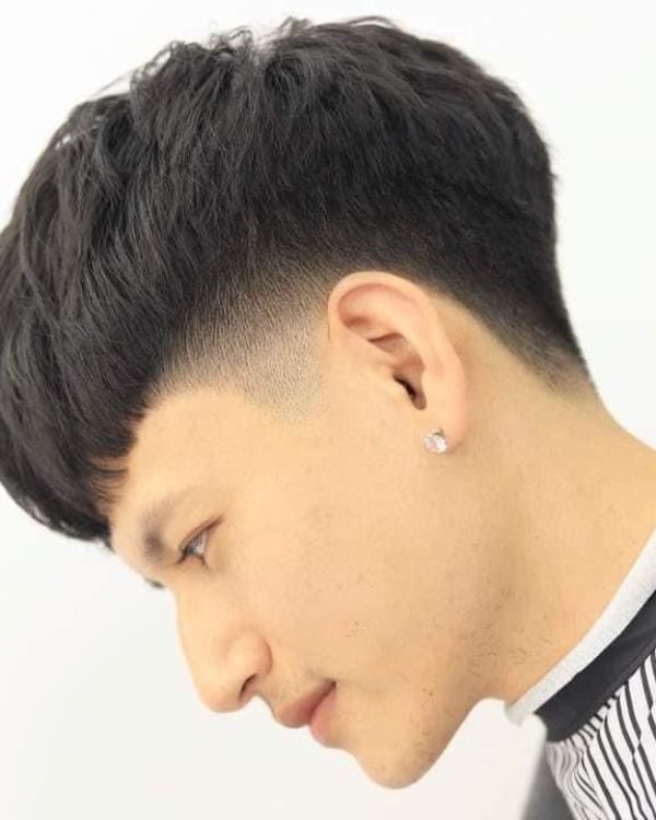 Two block haircut