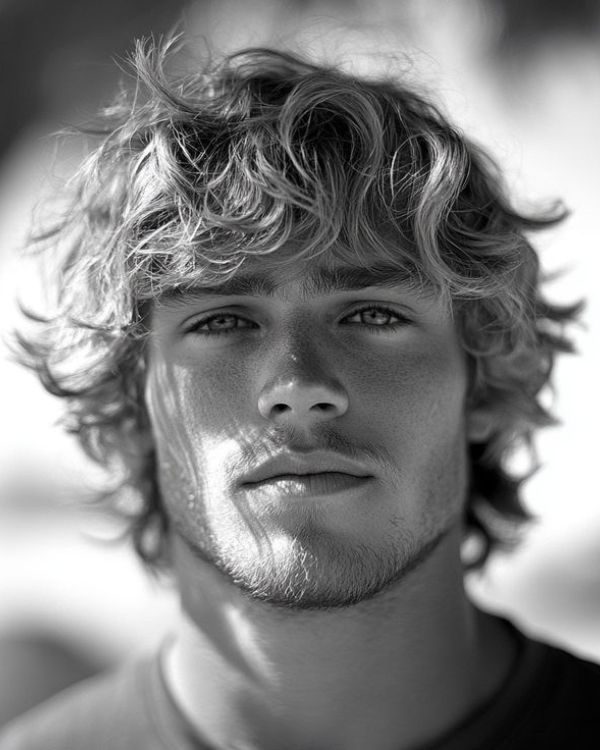 Shaggy Surfer Hairstyle