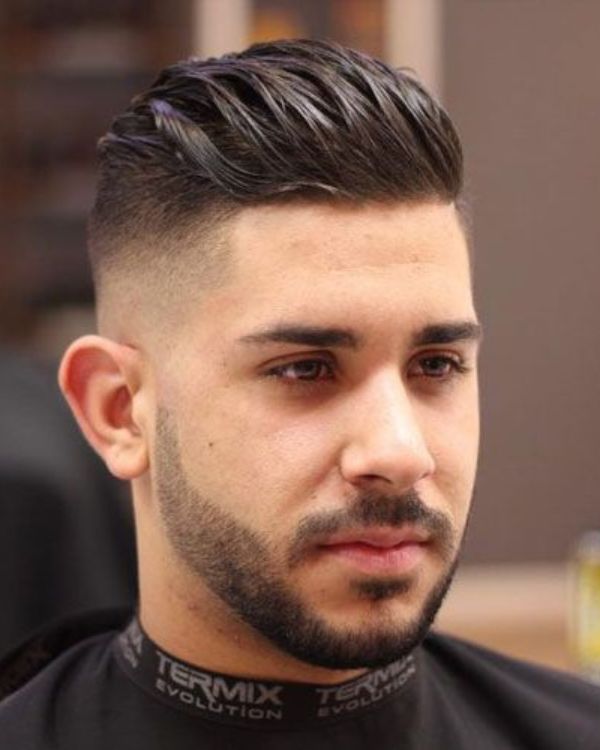Slick Back Undercut Fade